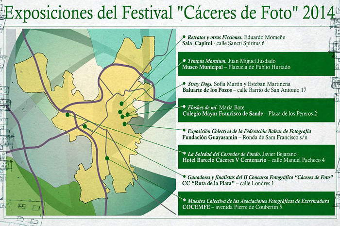 8 Exposiciones fotográficas “Cáceres de Foto” 2014