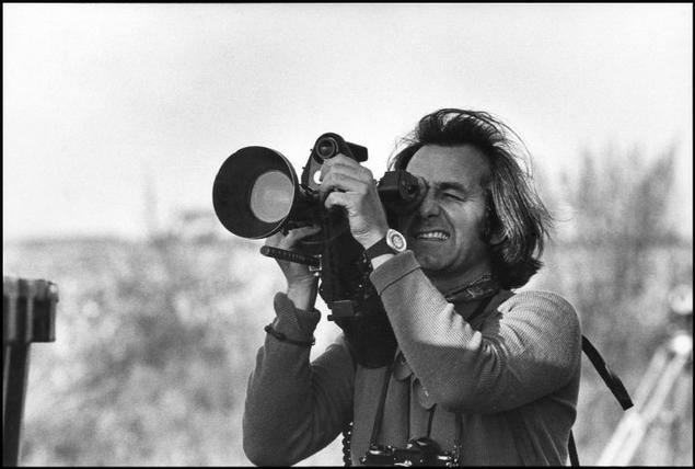Swiss photographer Rene BURRI. 1972.