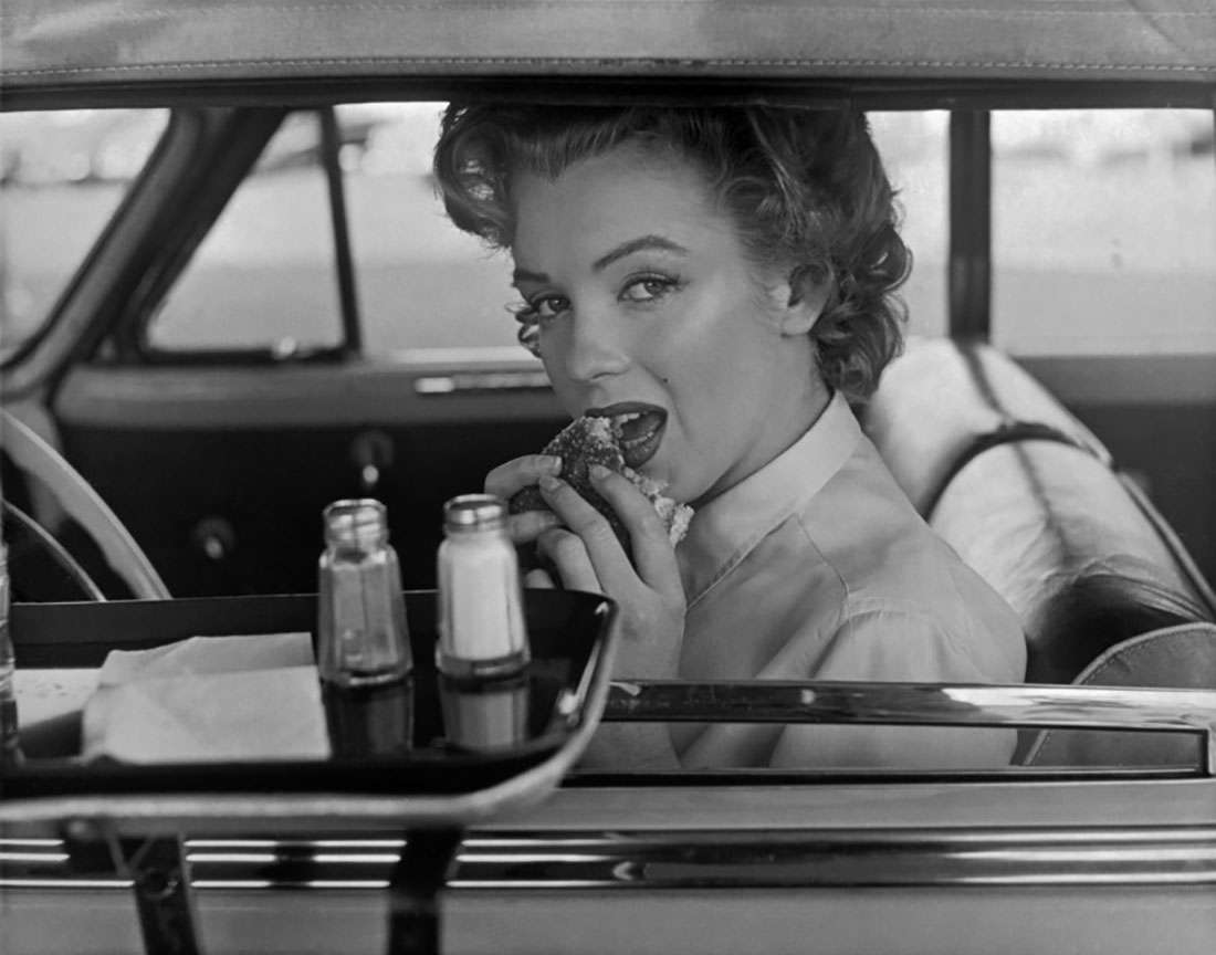 USA. US Actress Marilyn MONROE. 1952.
